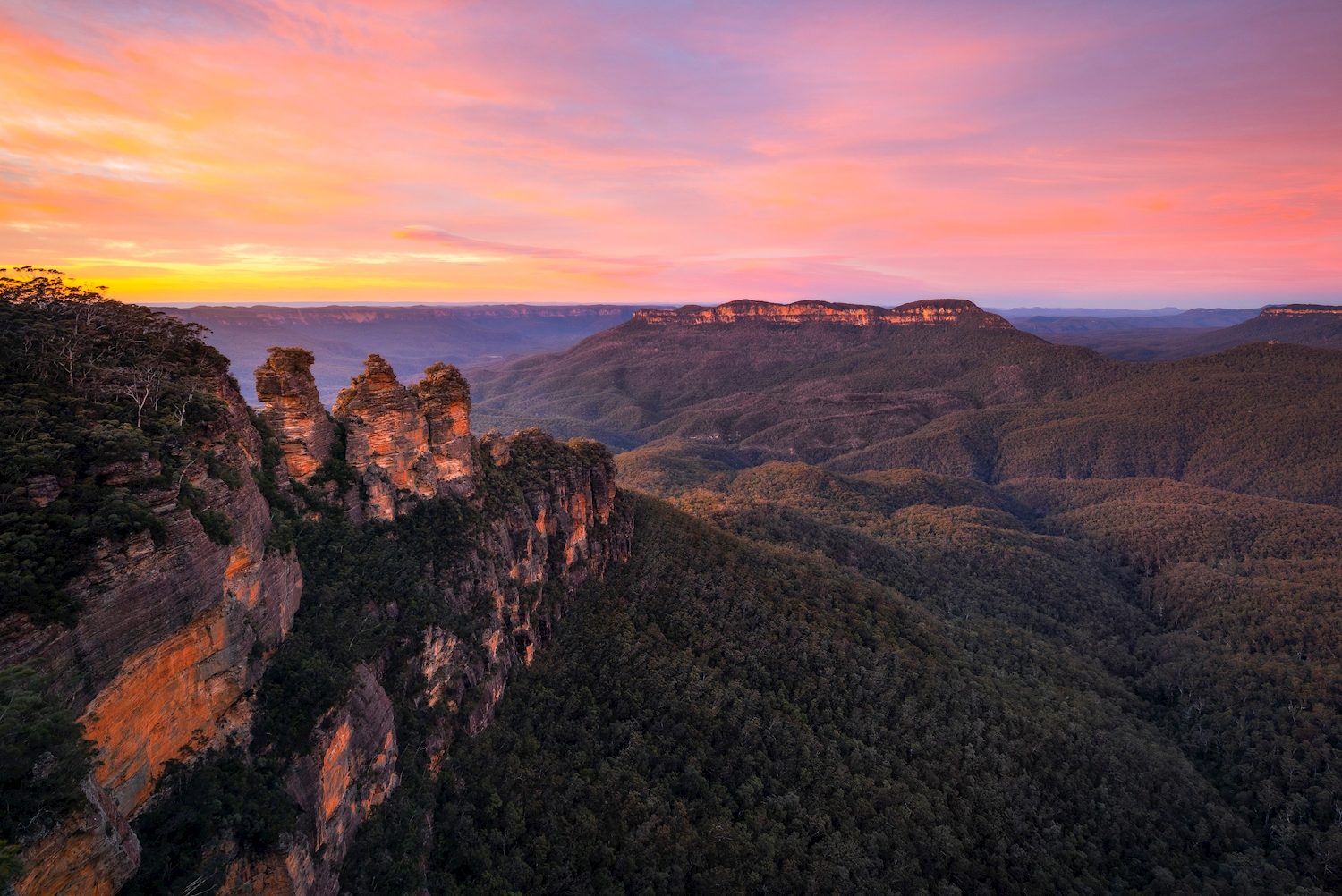 Blue Mountains Sunset