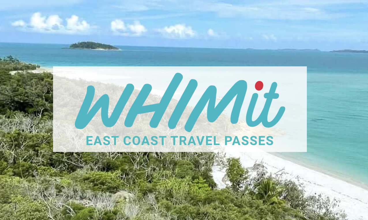 White sand beach and turquoise water on the East Coast